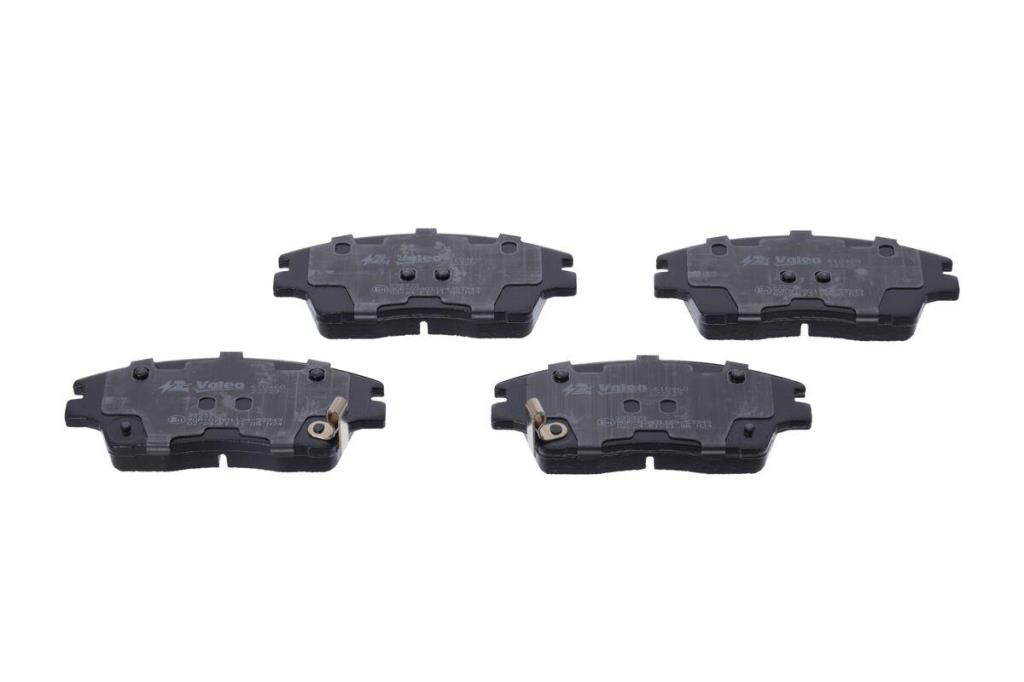 Jeu de 4 plaquettes de frein VALEO ref. 610460